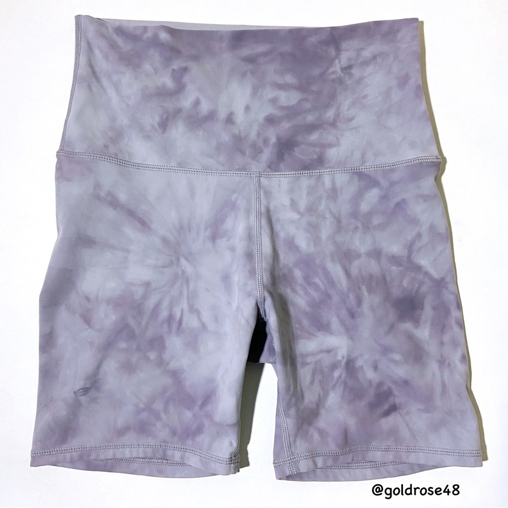 Kittenish Blakely tie dye purple bike shorts BRP0054-KTN